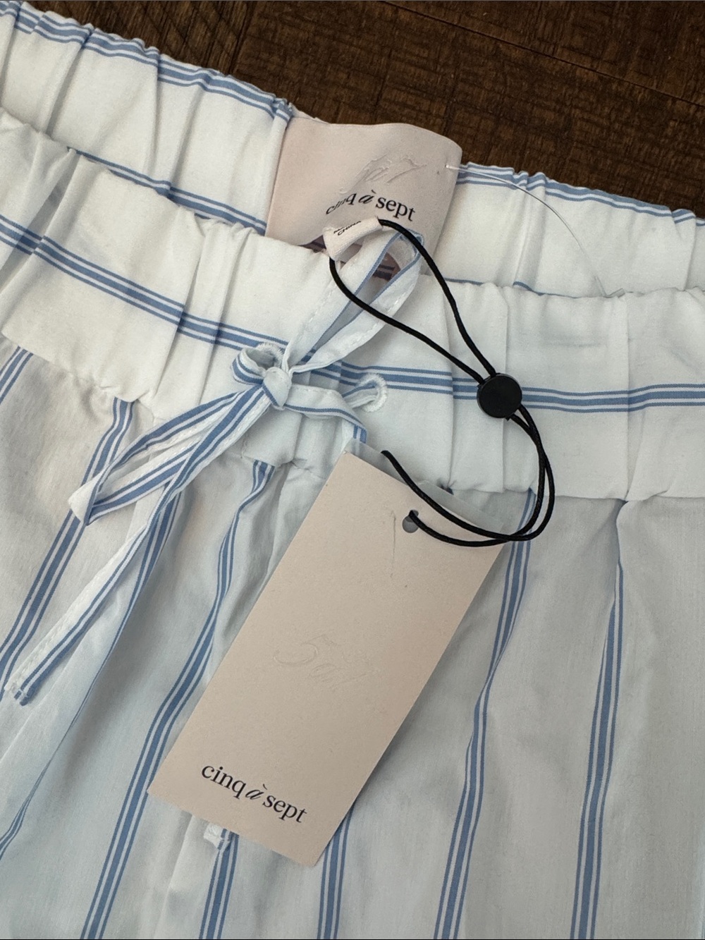 Cinq a Sept Sammy Striped Jacques Shorts New - Picture 4 of 7